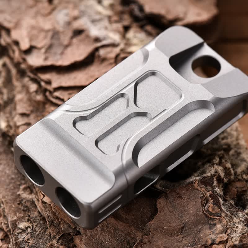 Sifflet d'urgence à décibels élevés, porte-clés de survie