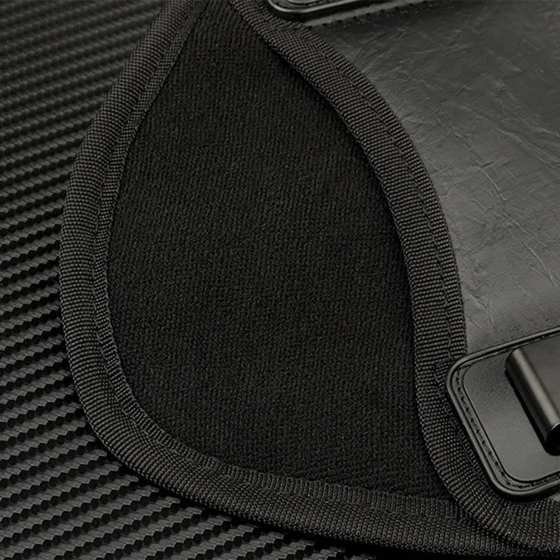 Sac ceinture tactique d'extérieur en cuir avec clip