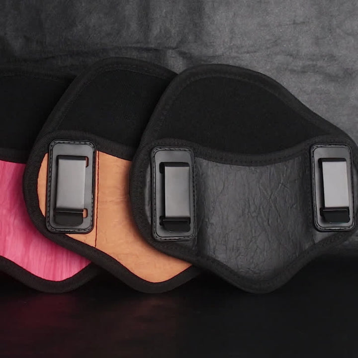 Sac ceinture tactique d'extérieur en cuir avec clip