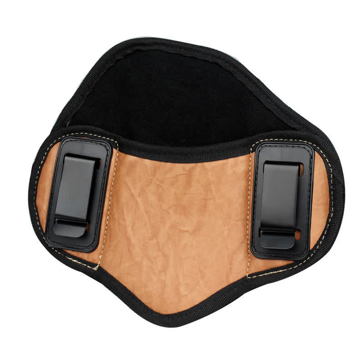 Sac ceinture tactique d'extérieur en cuir avec clip