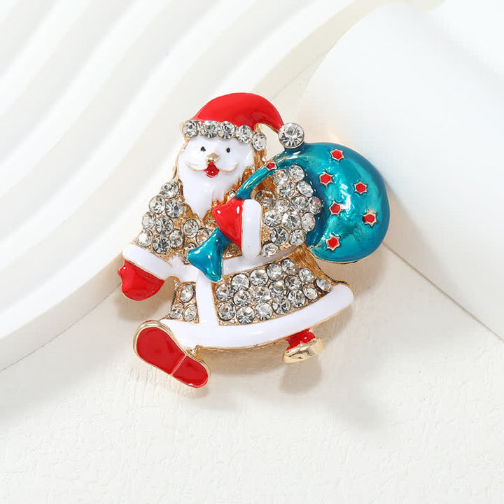 Broche pour femme de la collection Noël de Creative Glazes