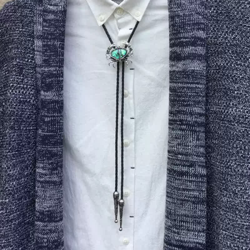 Pendentif amovible en coquillage d'ormeau de crabe