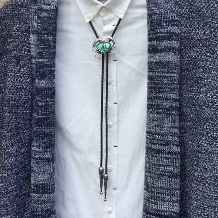 Pendentif amovible en coquillage d'ormeau de crabe