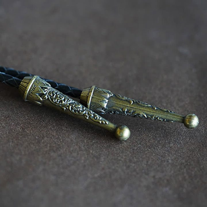 Pendentif Texas Lone Star Longhorn Bolo Tie