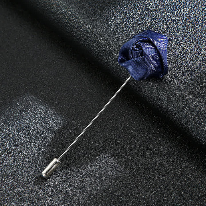 Ensemble de 3 nœuds papillons bleu marine à motif cachemire pour homme