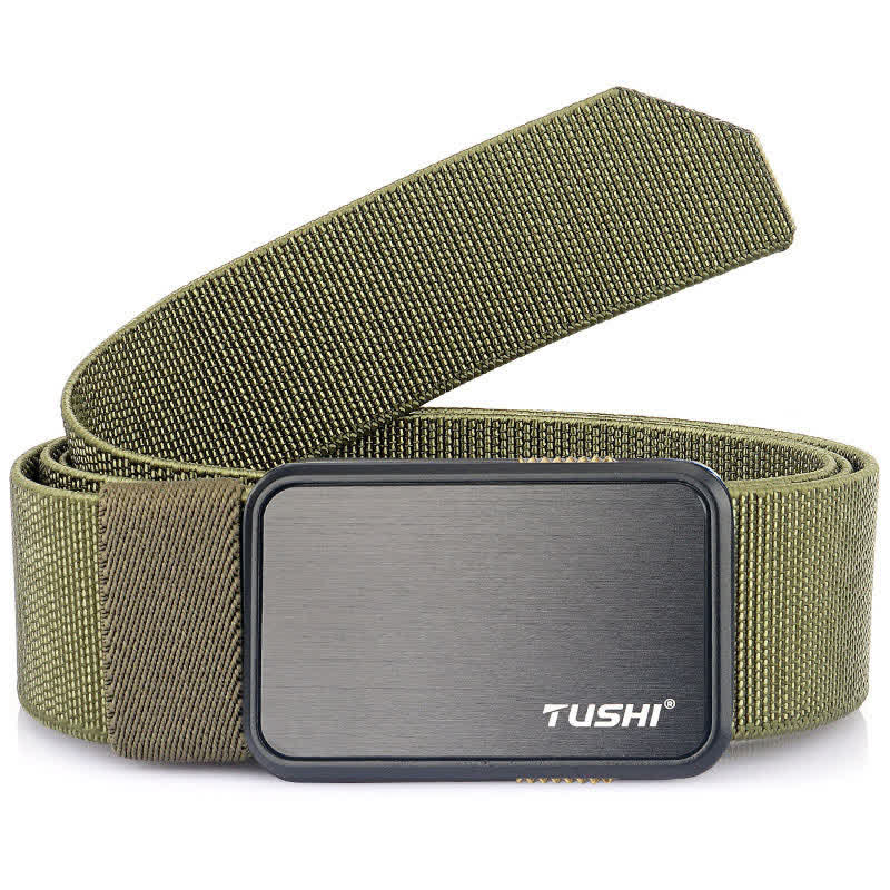 Ceinture tactique à boucle à dégagement rapide pour travail militaire pour hommes