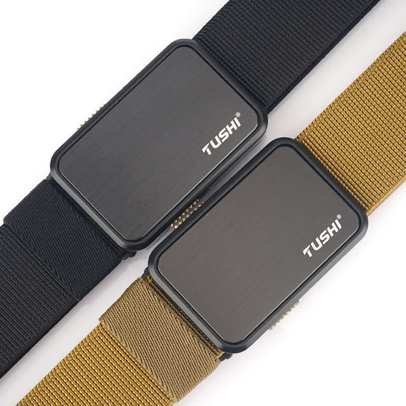 Ceinture tactique à boucle à dégagement rapide pour travail militaire pour hommes