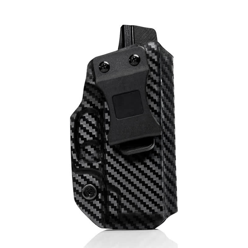 Sacoche ceinture rigide noire avec clip de ceinture