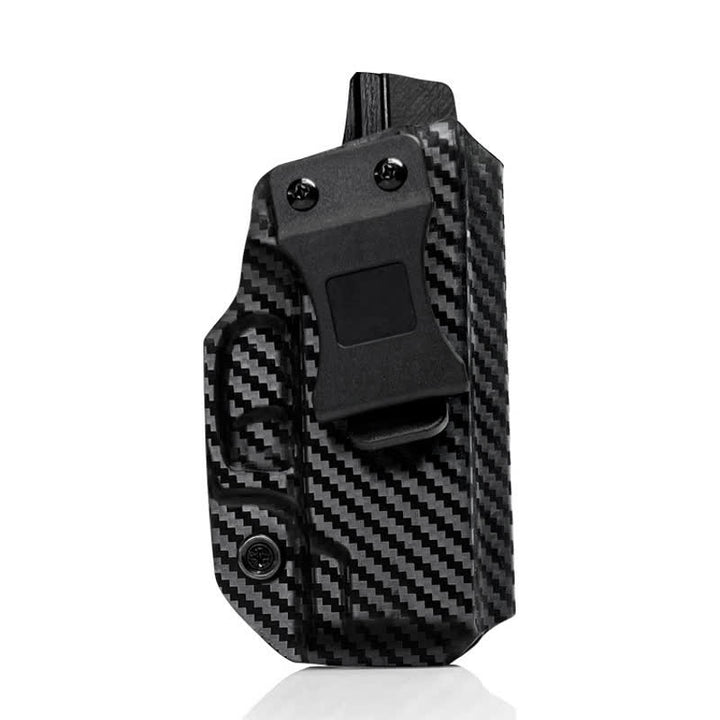 Sacoche ceinture rigide noire avec clip de ceinture