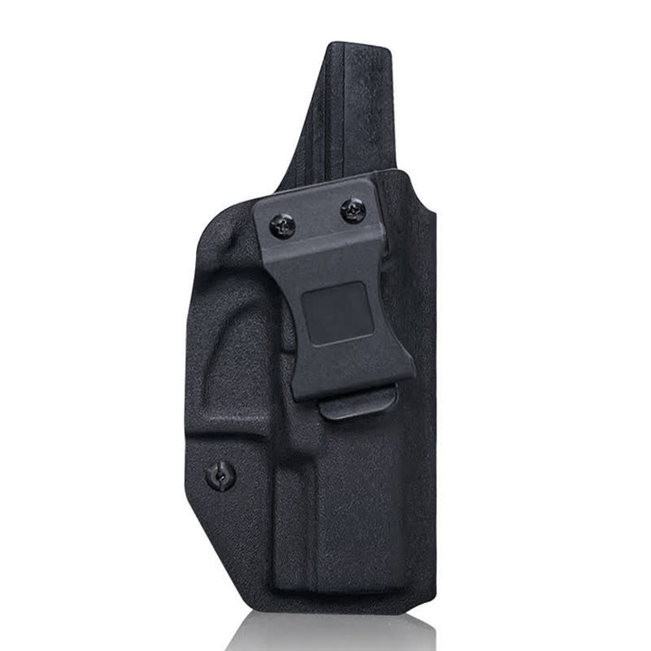 Sacoche ceinture rigide noire avec clip de ceinture