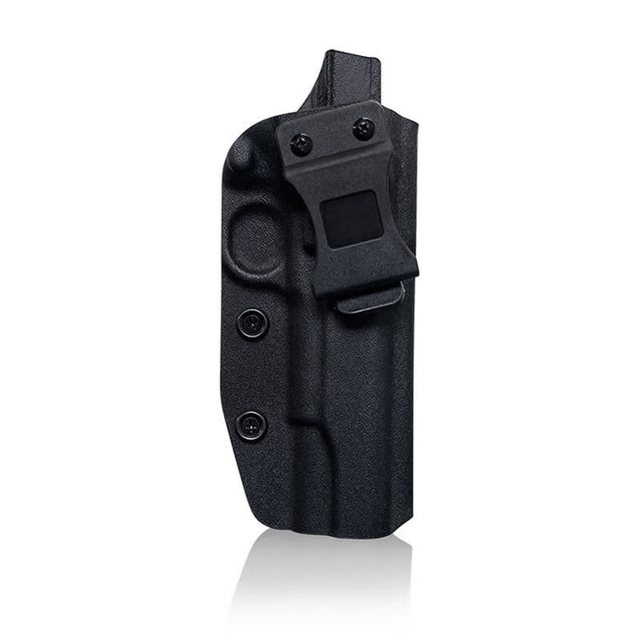 Sacoche ceinture rigide noire avec clip de ceinture