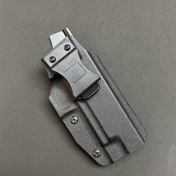 Sacoche ceinture rigide noire avec clip de ceinture