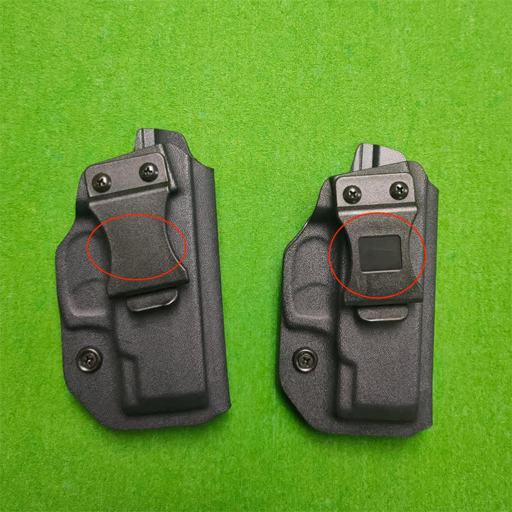 Sacoche ceinture rigide noire avec clip de ceinture