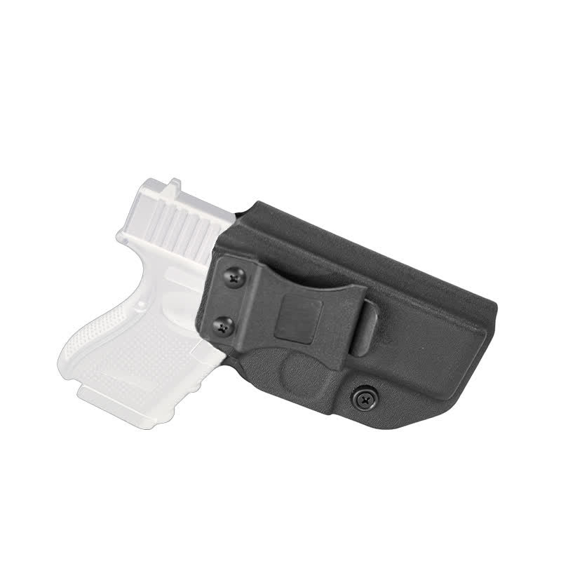 Sacoche ceinture rigide noire avec clip de ceinture