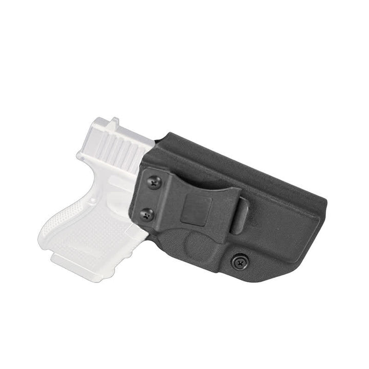 Sacoche ceinture rigide noire avec clip de ceinture