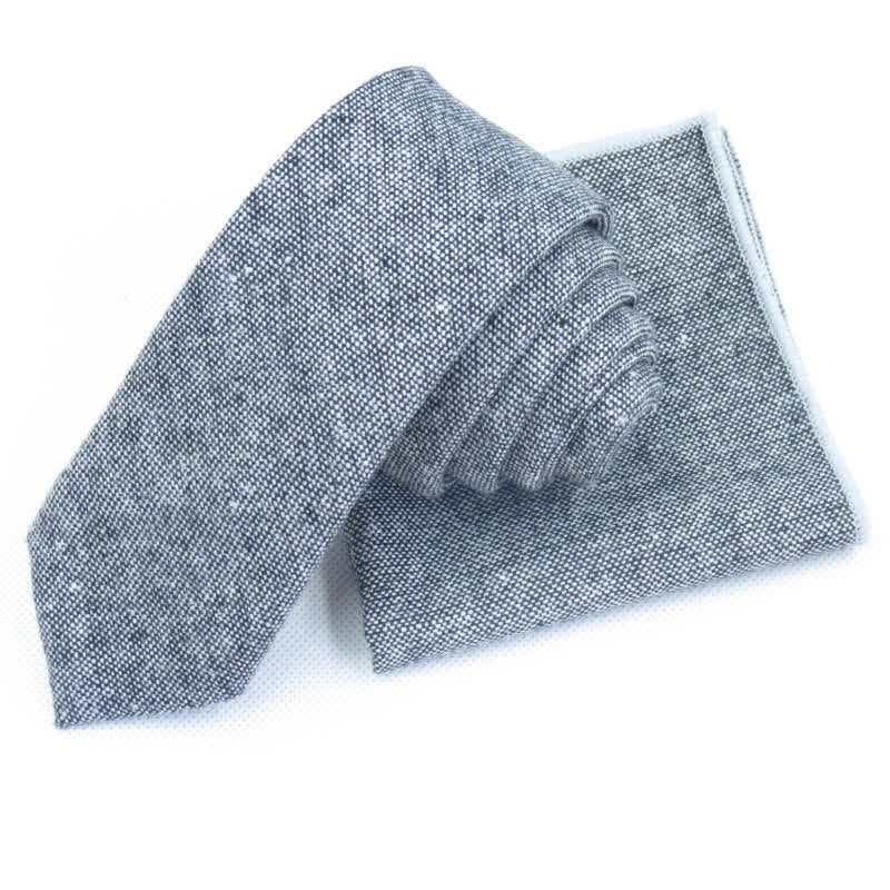 Ensemble de 3 nœuds papillon en laine imitation couleur unie pour homme