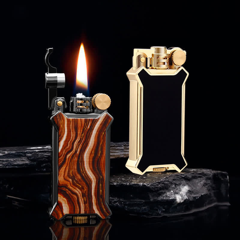 Briquet à kérosène rechargeable en résine à la mode