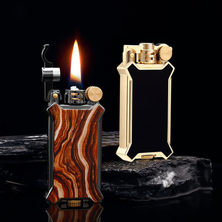 Briquet à kérosène rechargeable en résine à la mode