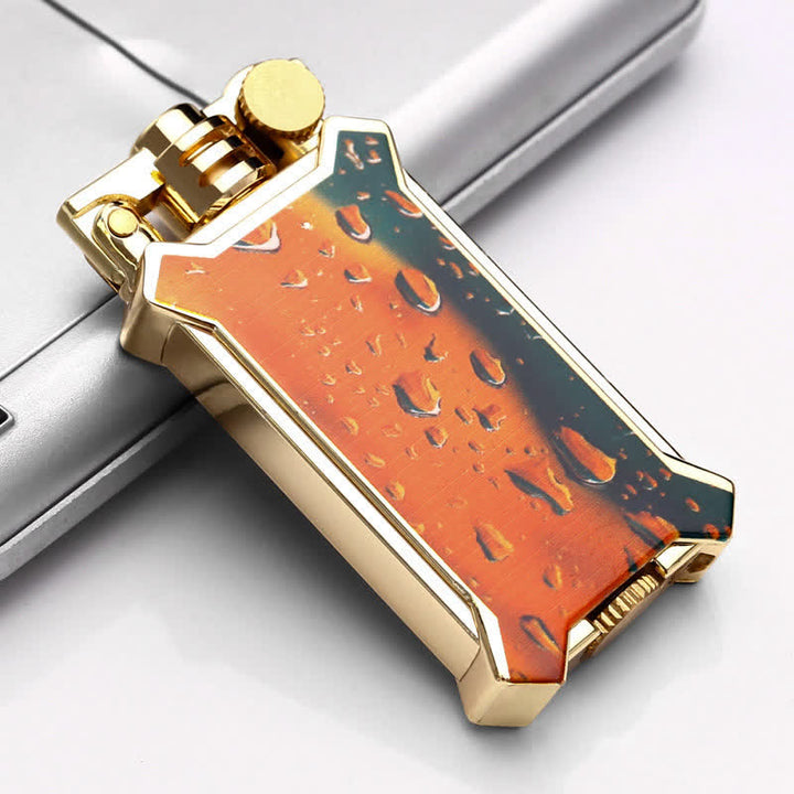 Briquet à kérosène rechargeable en résine à la mode