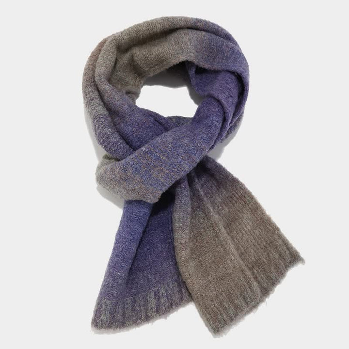 Lot de 3 bonnets, écharpes et gants tricotés en boule de fourrure colorée teintée unisexe