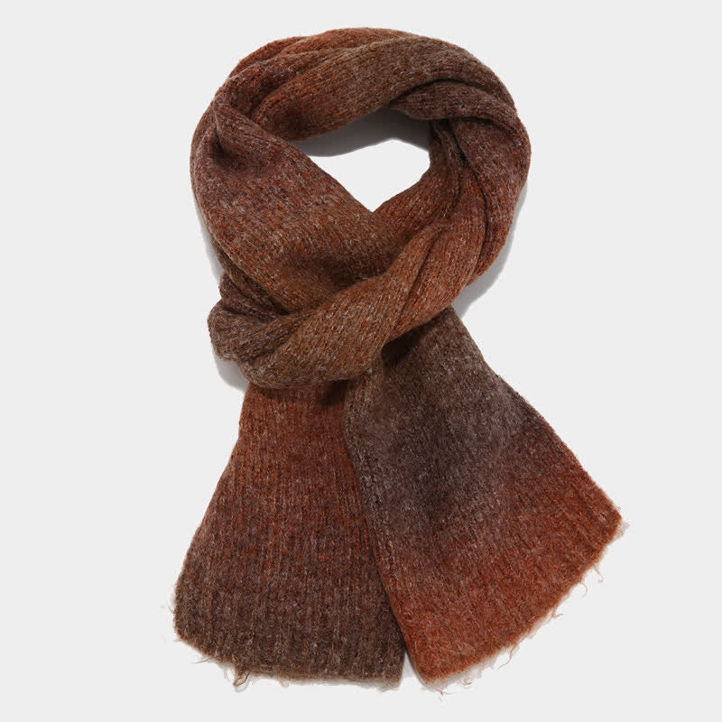 Lot de 3 bonnets, écharpes et gants tricotés en boule de fourrure colorée teintée unisexe