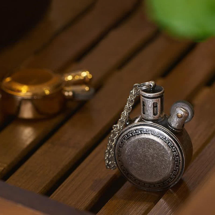 Briquet à huile rechargeable antique vintage Rougn