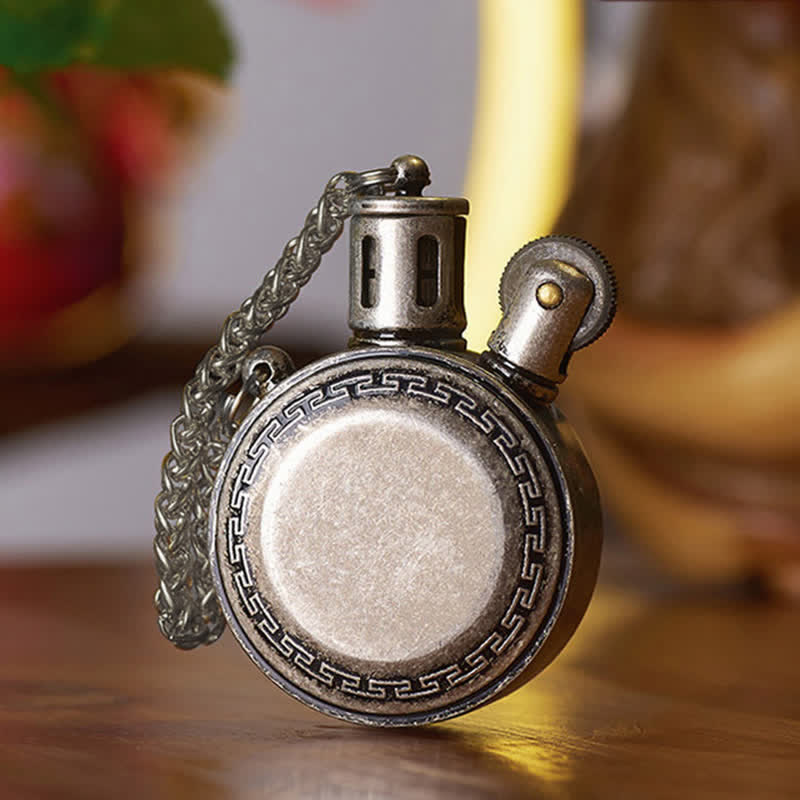 Briquet à huile rechargeable antique vintage Rougn