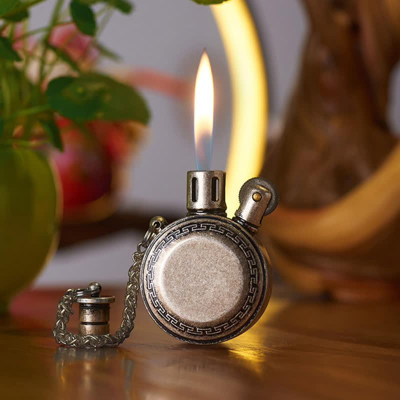 Briquet à huile rechargeable antique vintage Rougn