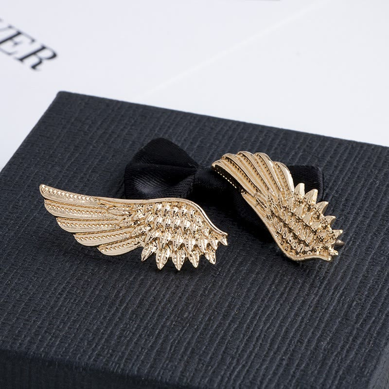 Broche Ailes Rétro Or Argent Accessoires Chemise