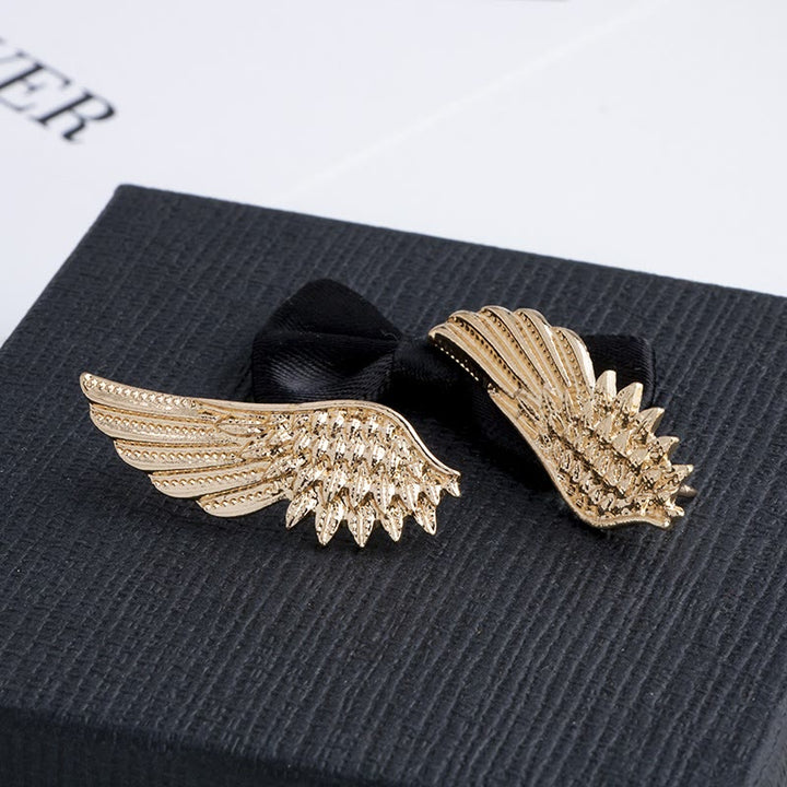 Broche Ailes Rétro Or Argent Accessoires Chemise