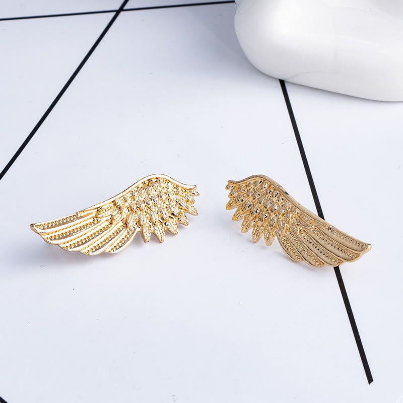 Broche Ailes Rétro Or Argent Accessoires Chemise