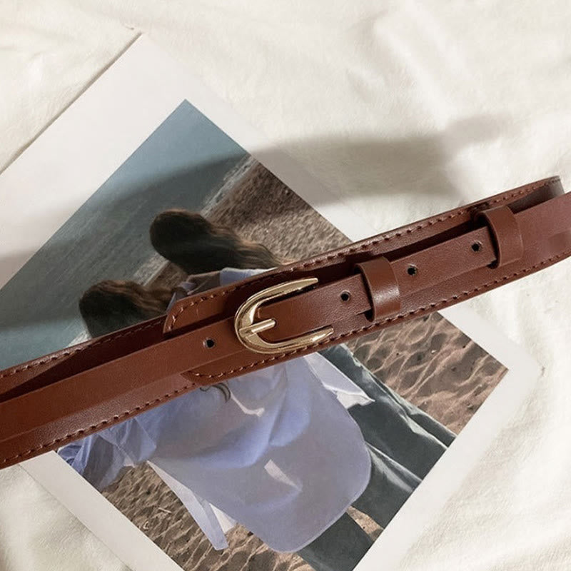 Ceinture corset en cuir à large ceinture pour femme