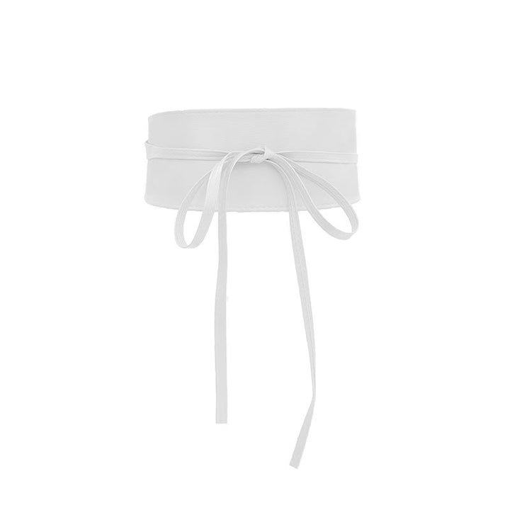 Ceinture large pour femme Ceinture corset en cuir avec lanières