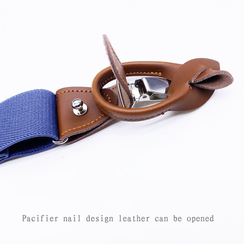 Ensemble de 8 bretelles réglables à boucle combinable de couleur unie