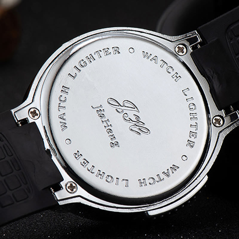 Montre-bracelet de luxe Briquet au butane rechargeable
