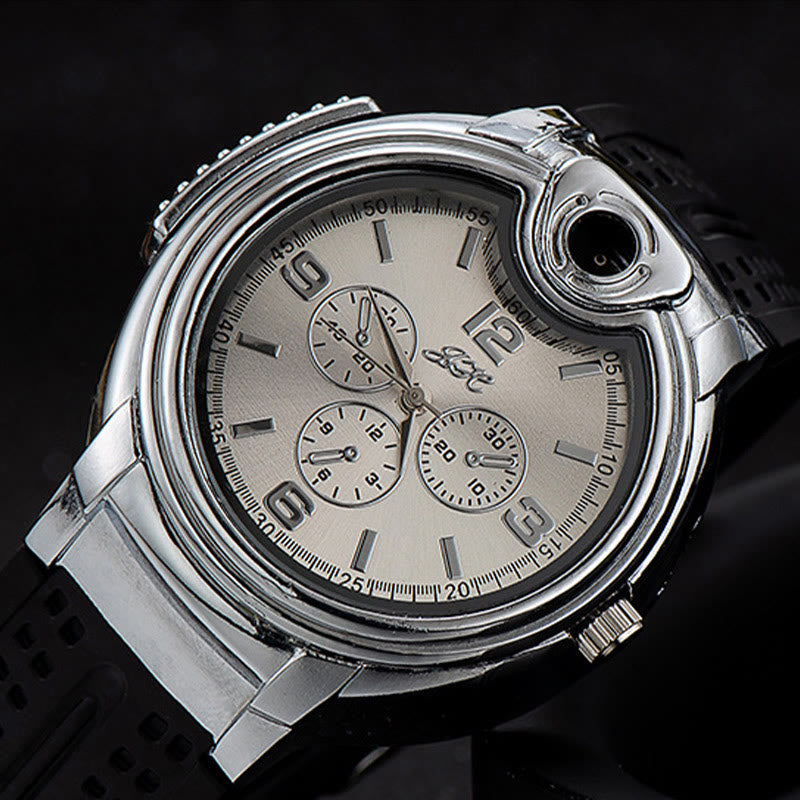 Montre-bracelet de luxe Briquet au butane rechargeable