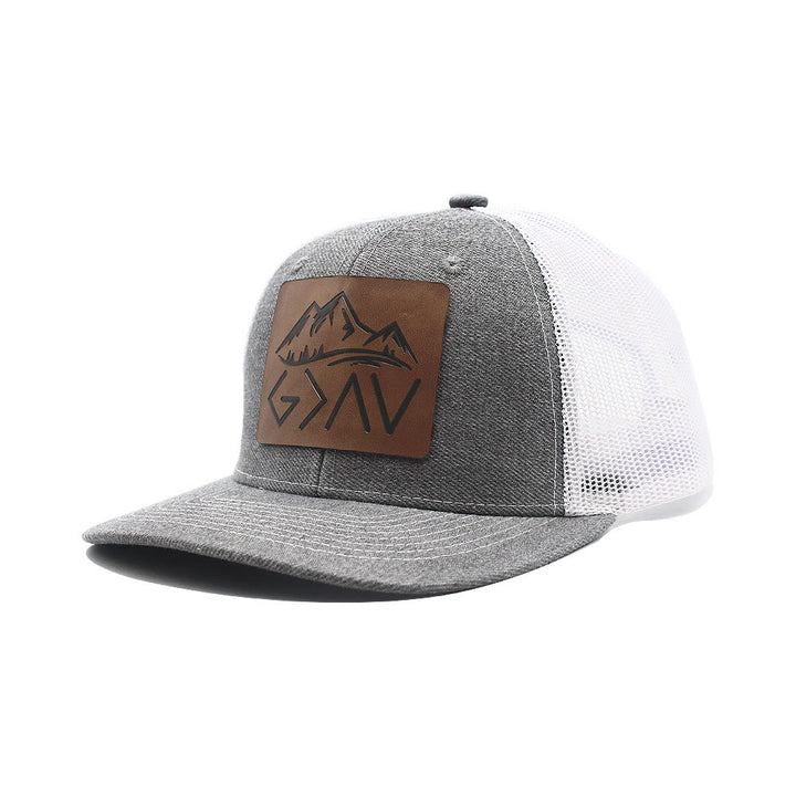 Dieu est plus grand que les hauts et les bas - Casquette de camionneur ajustable