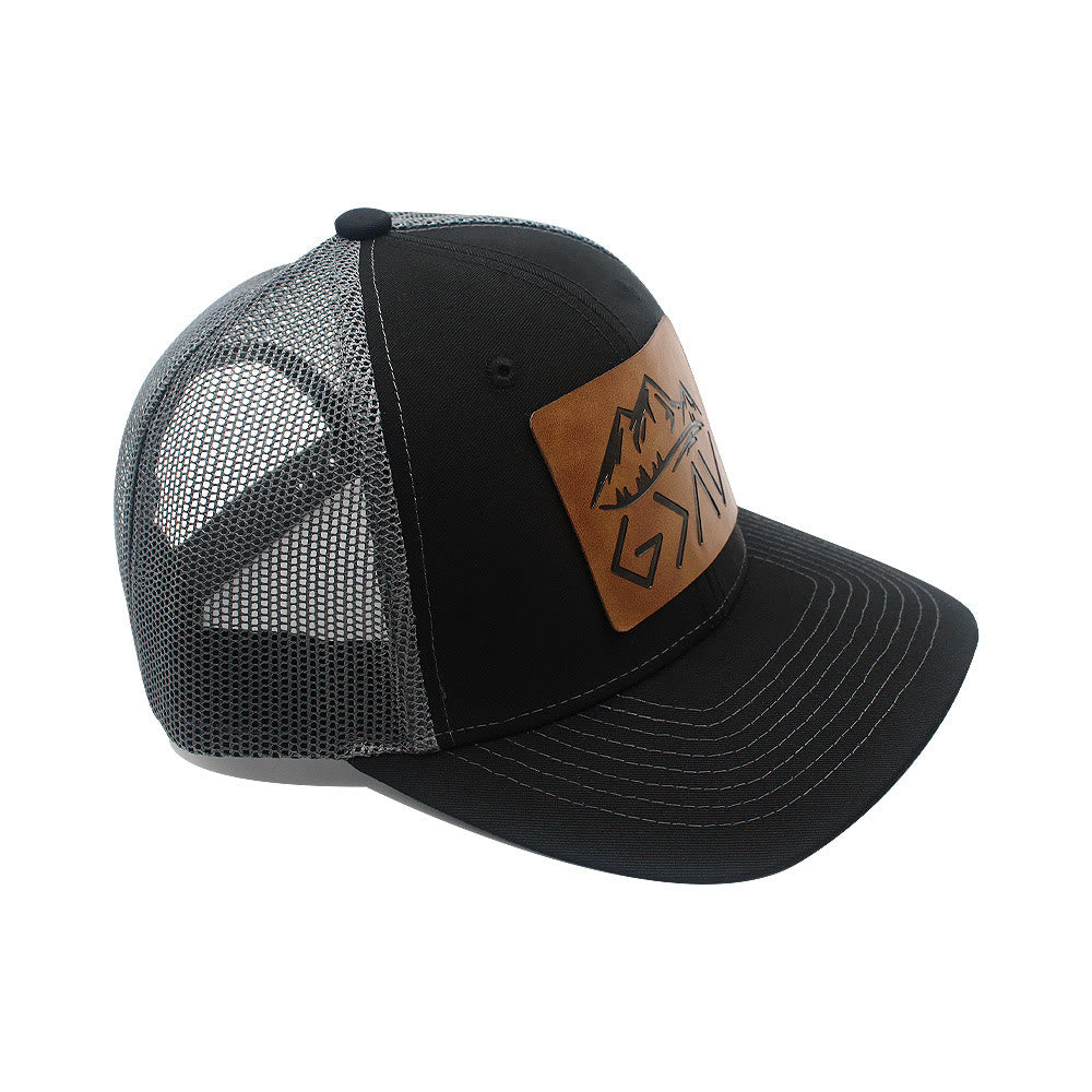 Dieu est plus grand que les hauts et les bas - Casquette de camionneur ajustable