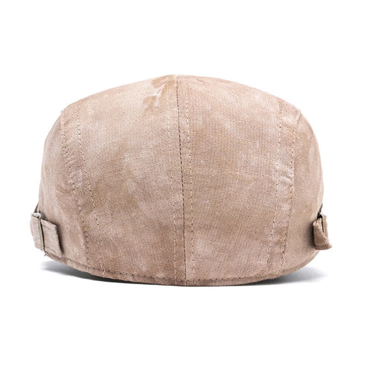 Béret gavroche en coton tie-dye élégant pour le printemps