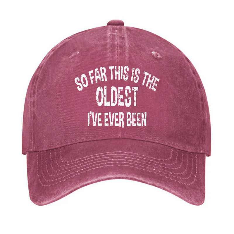 Jusqu'à présent, c'est la plus ancienne casquette de baseball réglable