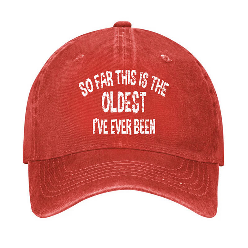 Jusqu'à présent, c'est la plus ancienne casquette de baseball réglable