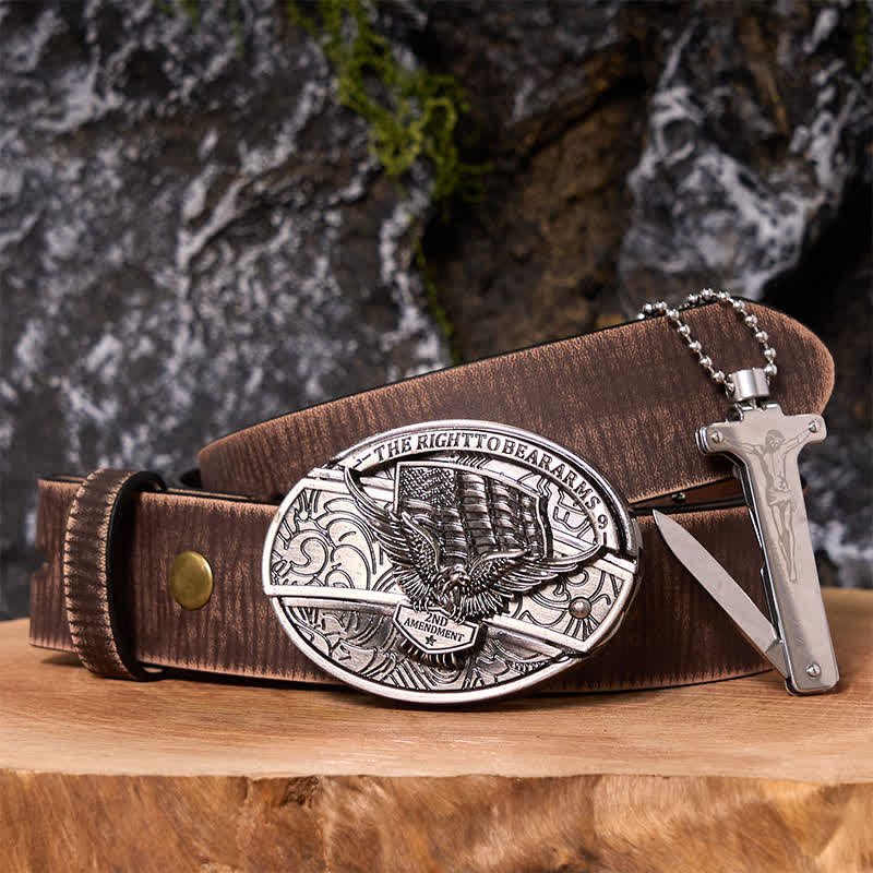 Coffret de bricolage Poker Ace avec couteau caché, boucle de ceinture et briquet Black Ice