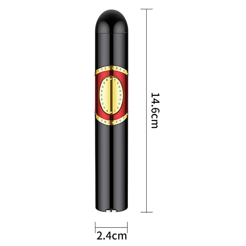 Briquet 3 en 1 à triple brûleur avec perforateur et aiguille à cigares intégrés