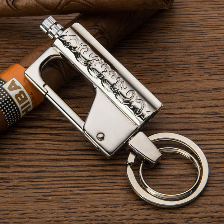Briquet à kérosène portable avec allumette permanente