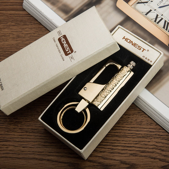 Briquet à kérosène portable avec allumette permanente