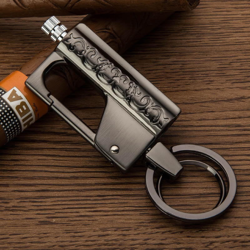 Briquet à kérosène portable avec allumette permanente