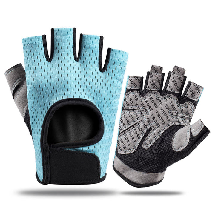 Gants de cyclisme, d'haltérophilie et de gymnastique légers et respirants sans doigts