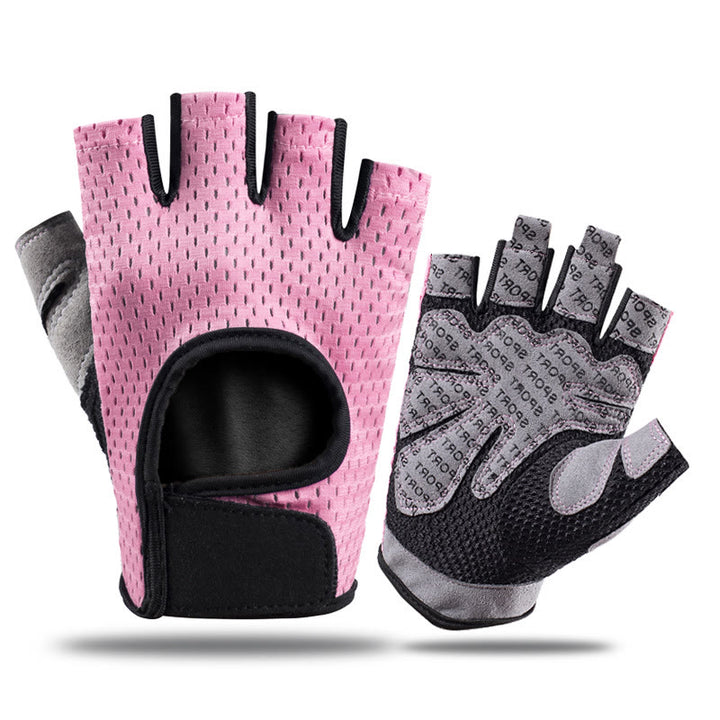 Gants de cyclisme, d'haltérophilie et de gymnastique légers et respirants sans doigts