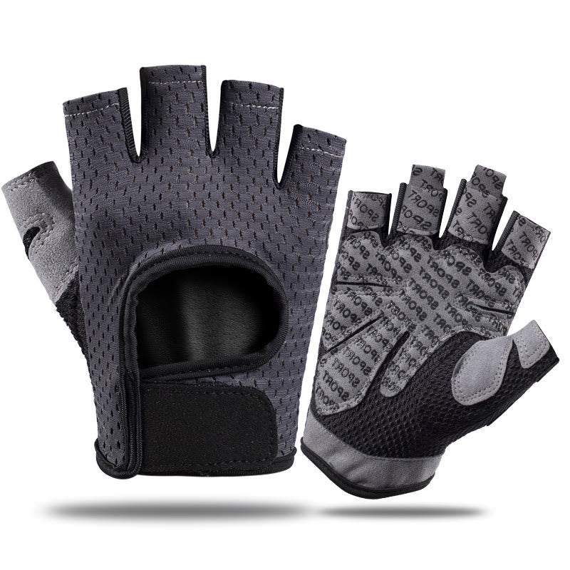 Gants de cyclisme, d'haltérophilie et de gymnastique légers et respirants sans doigts