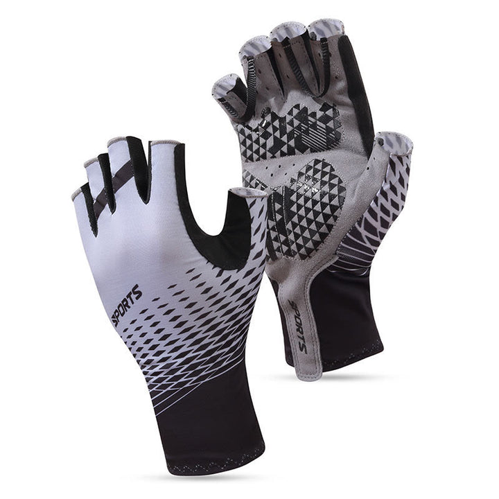 Gants de sport antidérapants et respirants sans doigts